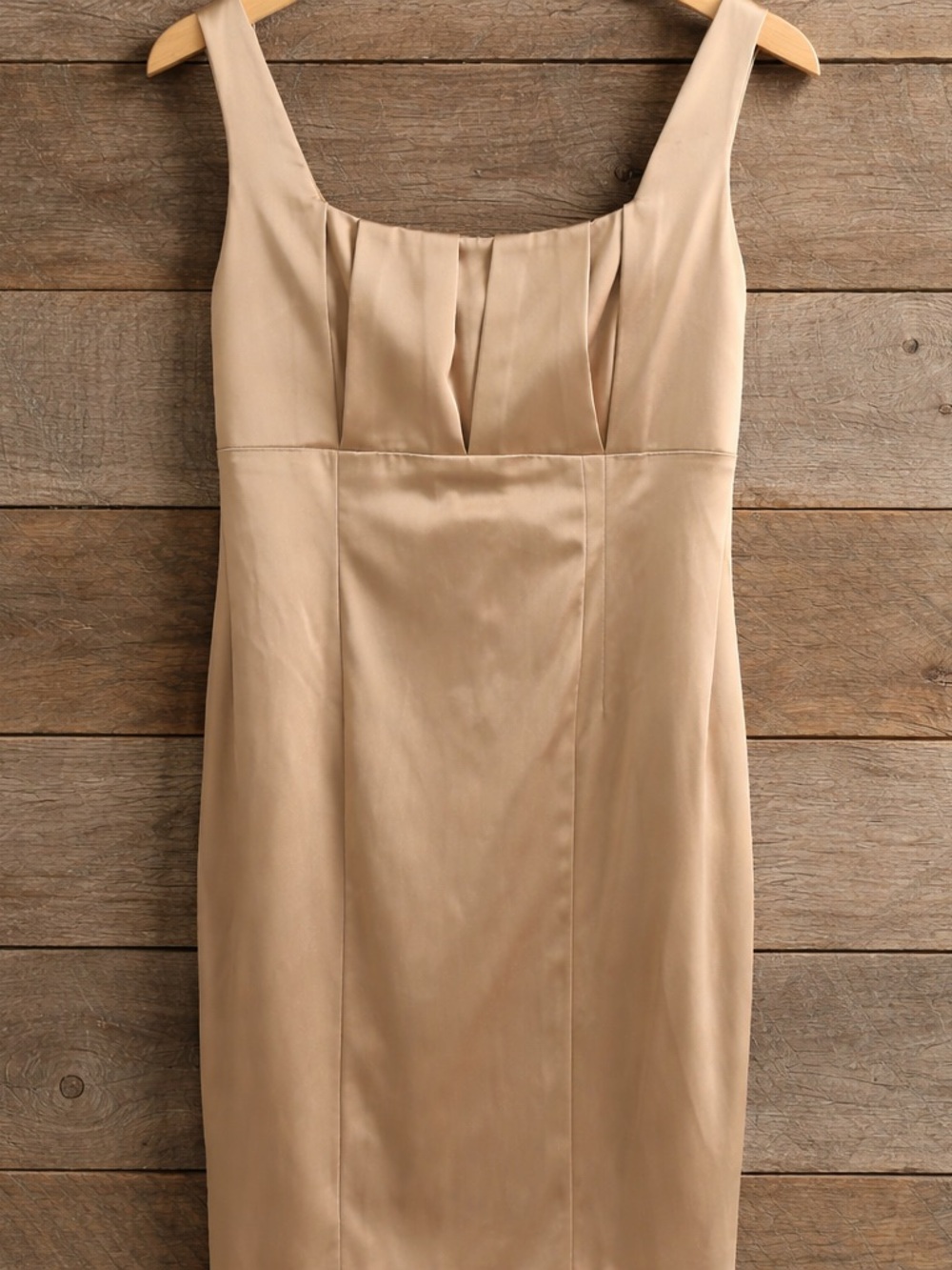 Calvin Klein Beige Sheath Dress